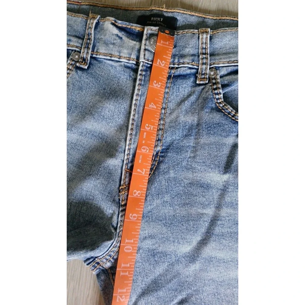 NEW TRUE RELIGION Size 34 Men's Jeans  Light Wash RICKY Relaxed Straight $199